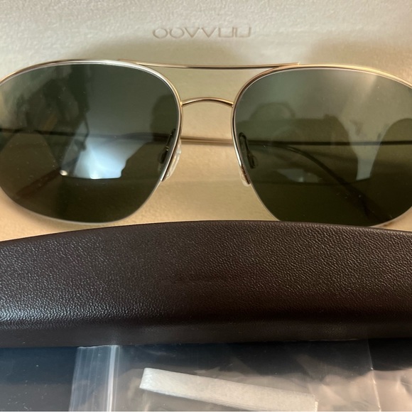 OLIVER PEOPLES KONDOR in Green Polar MSRP$609 Rare Find